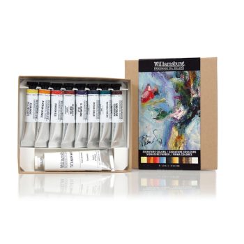 Set of oil paints Williamsburg Signature 8x11ml + 1x37ml