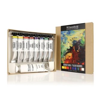 Set of oil paints Williamsburg Modern 8x11ml + 1x37ml