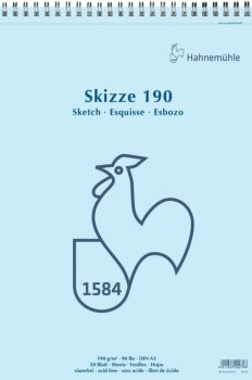 Vázlattömb Hahnemühle 190 Sketch A3