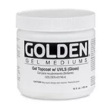 Gél "lakk" Golden Topcoat 237ml