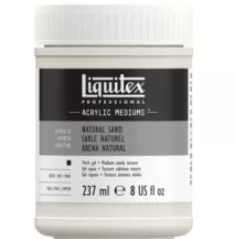 Strukturáló gél Liquitex 237ml természetes homok