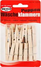 Wooden Peg Set 25x35mm