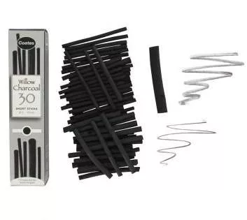 természetes coal Coates 30 pcs short mixture