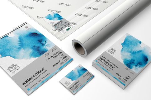 Vízfesték papír W&N tekercsben 300g CP 1.5x10m