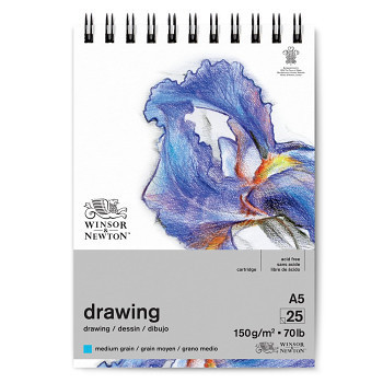 Vázlattömb W&N Drawing pad közepes A5 150g