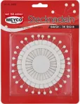 Large Pins Set 30 pcs fehér 64mm