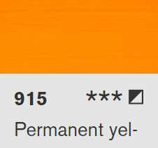Akril Lascaux Studio 85ml – 915 Permanent yellow deep