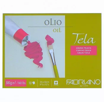 Pad with canvas Fabriano Tela 36x48cm