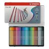 Filctoll készlet Stabilo Pen 68 - 30 db fémdobozban