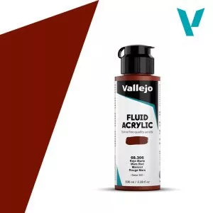 Vallejo Fluid Akril festék 100ml – 306 Mars Red