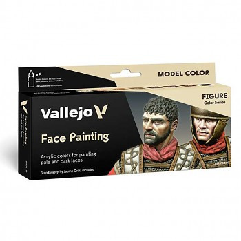 Vallejo modellező festékkészlet 8x18ml – Face Painting by Jaume Ortiz