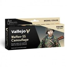   Modellező festék set Vallejo 8x18ml – WaffenSS Camouflage by Jaume Ortiz