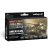 Vallejo modellező festékkészlet 6x18ml – American Armour & Infantry