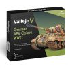 Vallejo modellező festékkészlet 16x18ml – German AFV Colors WWII