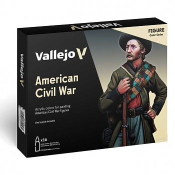 Vallejo modellező festékkészlet 16x18ml – American Civil War