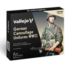   Vallejo modellező festékkészlet 16x18ml – German Camouflage Uniforms WWII