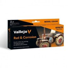   Vallejo modellező festékkészlet 8x18ml – Rust & Corrossion by Chema Cabrero