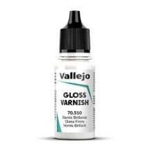 Fényes akril lakk for Vallejo model paints 18ml