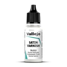 Szatén akril lakk for Vallejo model paints 18ml