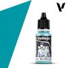 Vallejo modellező festék 18ml – 753 Light Blue Green