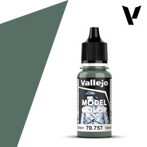 Vallejo modellező festék 18ml – 757 Pacific Green