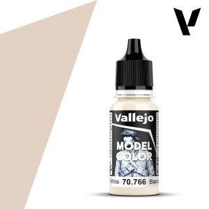 Vallejo modellező festék 18ml – 766 Cream White