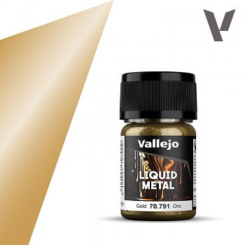 Vallejo Liquid Gold festék 35ml – 791 Gold Paint