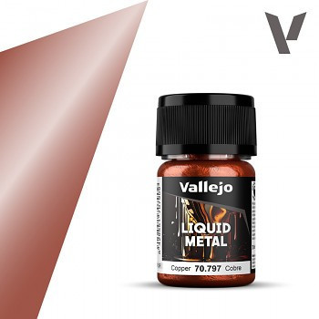 Vallejo Liquid Gold festék 35ml – 797 Copper Paint