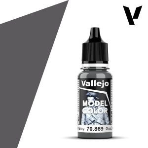 Vallejo modellező festék 18ml – 869 Basalt Grey
