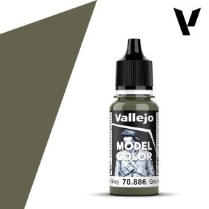 Vallejo modellező festék 18ml – 886 Green Grey