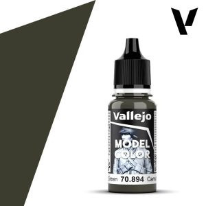 Vallejo modellező festék 18ml – 894 Cam. Olive Green