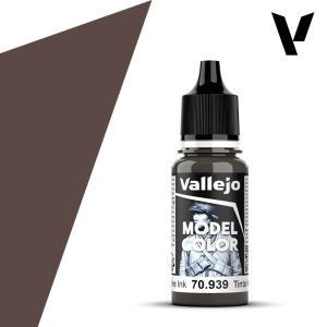 Vallejo modellező festék 18ml – 939 Smoke Ink (Transparent)