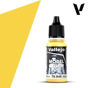 Vallejo modellező festék 18ml – 949 Light Yellow