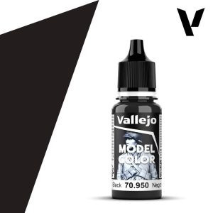 Vallejo modellező festék 18ml – 950 Black