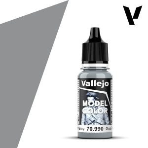Vallejo modellező festék 18ml – 990 Light Grey