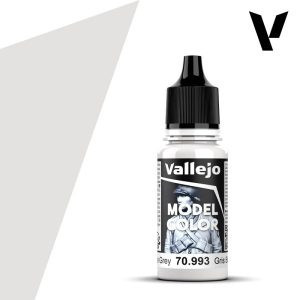 Vallejo modellező festék 18ml – 993 White Grey