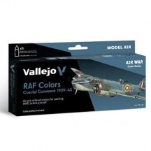 Vallejo airbrush festékkészlet 8x18ml – Coastal Command