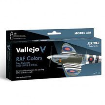   Airbrush festék set Vallejo 8x18ml – WWII RAF Day Fighters