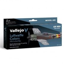   Festékkészlet – airbrush Vallejo 8x18ml – Luftwaffe Colors 1941 to EndWar