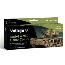   Vallejo airbrush festékkészlet 8x18ml – Soviet WWII Camo Colors by Adam Wilder 1945