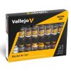 Vallejo 16×18ml airbrush festékkészlet – Set – Railway Colors Europe