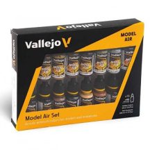 Airbrush festék set Vallejo 16x18ml – Weathering Set