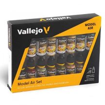   Airbrush festék set Vallejo 16x18ml – German WWII Europe & Africa