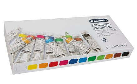 Gouache festékszett Schmincke Designer's 12x20ml