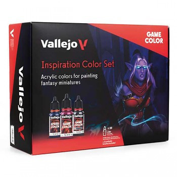 Festékkészlet set Vallejo 48x18ml – Inspiration Color Set