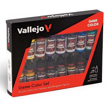 Vallejo modellező festékkészlet 16x18ml – Advanced