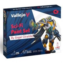   Vallejo modellező festékkészlet – SciFi Paint Set by Angel Giraldez