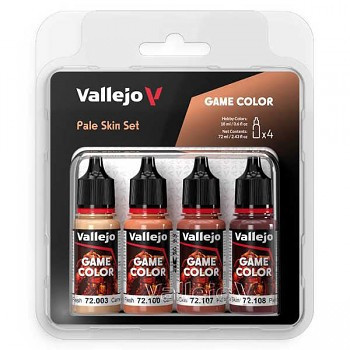 Vallejo modellező festékkészlet 4x18ml – Pale Skin Set