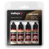 Vallejo modellező festékkészlet 4x18ml – Tanned Skin Set