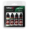 Festékkészlet set Vallejo 4x18ml – Green Color Set